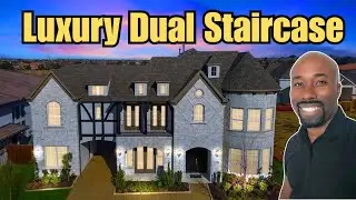 This Frisco Luxury Home Tour Features Double Staircases That Are Insane
