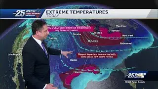 North Florida experiencing snow, ice during historic storm