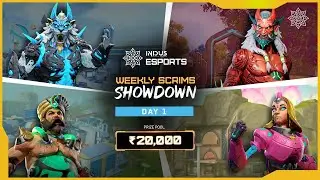 Weekly Esports Showdown | Day 1 | Indus Esports