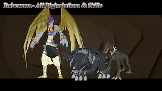 Digimon Masters Online: Dobermon - All Digivolutions & Skills