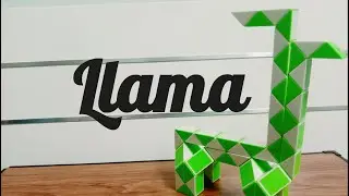 SNAKE CUBE: LLAMA | (72 Wedges)