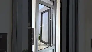 Thermal break aluminum casement window! With excellent sound and heat insulation performance!
