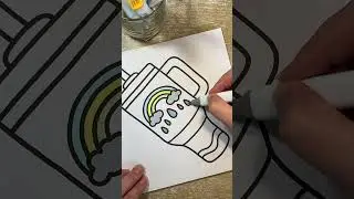 Кружка #раскраска #раскрашиваю #coloringbook #markers #coloring