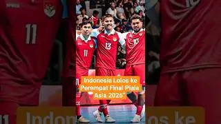 Timnas Futsal Indonesia Lolos ke Perempat Final Piala Asia 2026&rdquo;