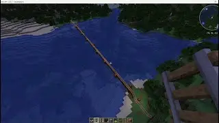 rail journey in mincraft