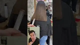 CORTE RECTO cabello largo CON MAQUINA 💎 #shorts