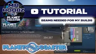 PLANET COASTER | TUTORIAL | ADDING WORKSHOP ITEMS