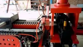 CNC control busbar punching and cutting line