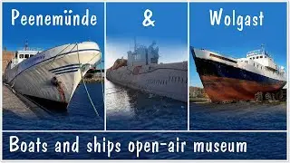 Wolgast (Germany) and  boats and ships open air museum in Peenem&uuml;nde | Ferries Channel