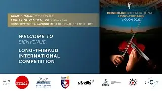 Long-Thibaud international competition 2023 | Semi-final