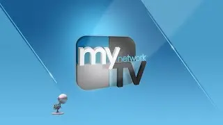 MyNetworkTV Logo Spoof Luxo Lamp