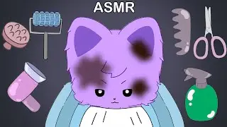 ASMR Spa & Massage For Homeless Cat | Rabbit's Barber Shop