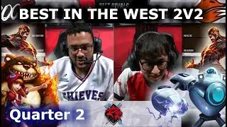 Aphromoo & Cody Sun vs Adrian & Altec | Quarter Finals Best in The West | 2018 Rift Rivals LoL