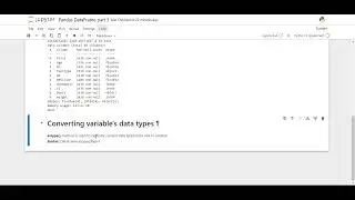 Data Science using Python - Pandas DataFrame Part 3