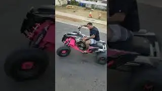 Tearing up the Neighborhood trx 250r [Banshee Killa]