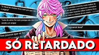 NOSTRADAMUS RESPONDE COMENTÁRIOS RETARDADOS da FANDOM de SHUUMATSU NO VALKYRIE