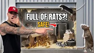 I Bought a Storage Unit INFESTED With Rats and a Hidden SAFE!!