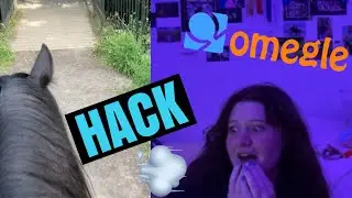 EQUESTRIANS ON OMEGLE + HEADCAM RIDE|TheFellPony