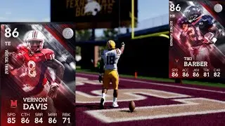 NEW TIKI BARBER and VERNON DAVIS are ABSOLUTE DOGS IN COLLEGE FOOTBALL 26. CFB