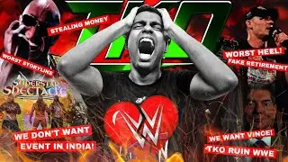 We lost our WWE! I lost my lovestory! WHY FANS HATE WWE, We don't want WWE event in India