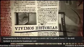 Presidenta de la Asamblea sin apoyo en el CAL