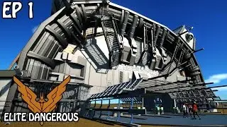 Space Station Entrance | Elite Dangerous | Planet Coaster Beta | EP 1