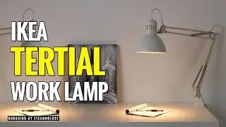 IKEA Tertial $10 Work Lamp - Unboxing & Review