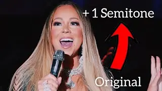 Pitching up Mariah Carey vocals to different KEYS!!