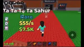 Je joue à ROBLOX (steal à brainrot)