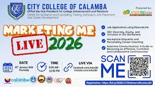 Jobs180.com Marketing Me Live at City College of Calamba