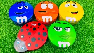 Relaxing ASMR Unboxing: Sweet Rainbow Candy, Chocolate, Lollipops | Colorful M&M's and Skittles