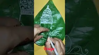 trending pan pata design ||bengali wedding art ||kalka 🧿