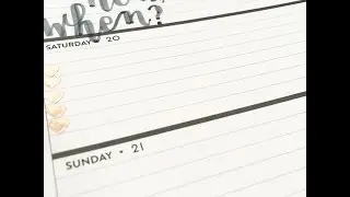 Happy Planner Journaling {Rose Gold Horizontal}