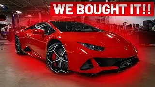 TAKING DELIVERY OF THE BEST DRIVERS CAR OF THE YEAR!! *LAMBORGHINI HURACAN EVO*