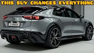 Volkswagen T-Roc 2026 года наконец-то представлен в Америке.