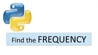 Python Tutorial 8: Program to find the frequency of character in string using Python