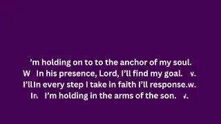 I'm Holding On