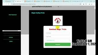 How To Add Adsterra Direct Link Script on Blogger Website | Magic Coding Form Fill-up 2025