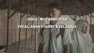 lagu madura mile reng tuah #milerengtuah #mele_oreng_tuah #lagumadura2020 #lagu2020