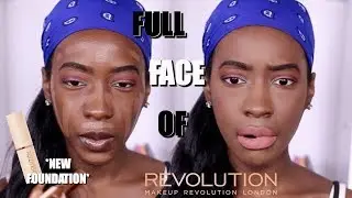 Trying a FULL FACE of Makeup Revolution Makeup