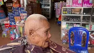 How to cut hair for older people