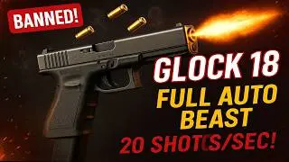 GLOCK 18: The Full-Auto Monster That's BANNED Worldwide (Insane Firepower!)