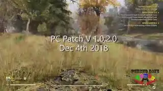 Fallout 76 PC V1.0.2.0 Glitch #1 Game Crashes