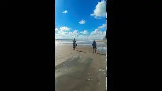 7ish am beach walk