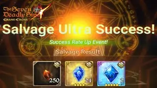 Equipment Salvage Up Event Guide! (Equipment Salvage Up Event) Seven Deadly Sins Grand Cross