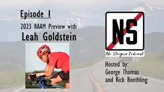 No Stages Podcast - EP 1.  LEAH GOLDSTEIN
