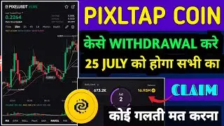 PIXFI Token Claim Process? Pixelverse Airdrop Claim | Pixel Tap Connect Wallet for NFT