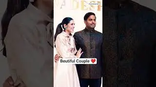 Beutiful Couple Akash Ambani With Shloka Mehta #akashambani #shlokamehta #viralshorts
