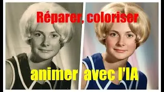 R&eacute;parer, coloriser et animer d'anciennes photos avec l'IA avec le logiciel gratuit QWEN IA pour tous