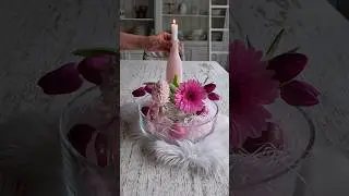 Dekoidee f&uuml;r Ostern - Tischdeko - pink - ganz einfach - Fr&uuml;hlingsdeko - springdecor - Dekoliebe 💗